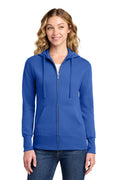 Port & Co Women's   Core Fleece Full-Zip Hooded Sweatshirt
