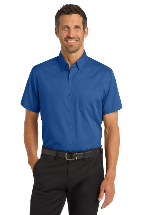 Port Authority Men's   Short Sleeve SuperPro   Twill Shirt