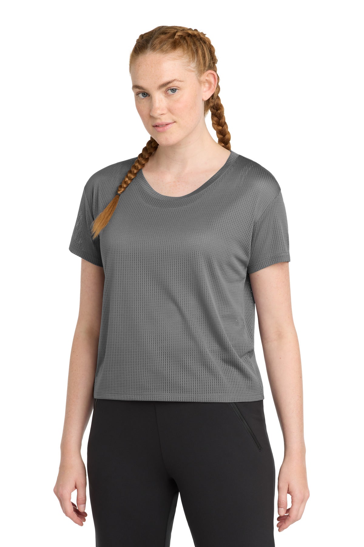 Sport-Tek Women's    PosiCharge    Draft Crop Tee