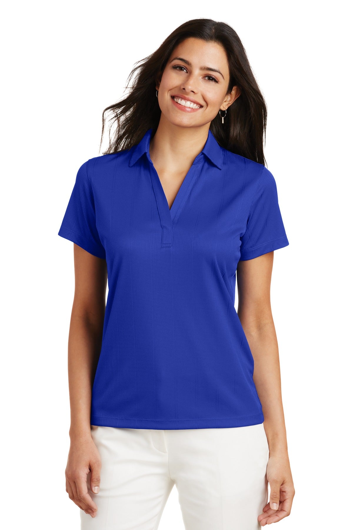 Port Authority Women's   Performance Fine Jacquard Polo