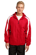 Sport-Tek Men's   Fleece-Lined Colorblock Jacket