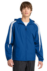 Sport-Tek Men's   Fleece-Lined Colorblock Jacket