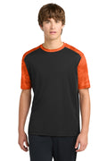 Sport-Tek Men's   CamoHex Colorblock Tee