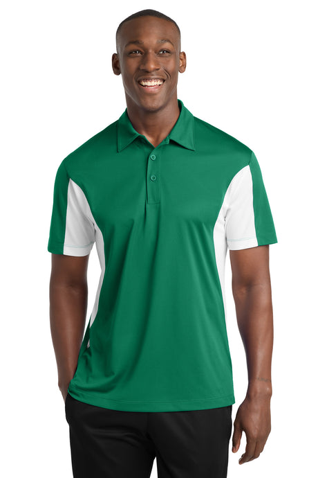 Sport-Tek Men's   Side Blocked Micropique Sport-Wick   Polo