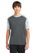 Sport-Tek Men's   CamoHex Colorblock Tee