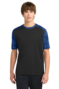 Sport-Tek Men's   CamoHex Colorblock Tee