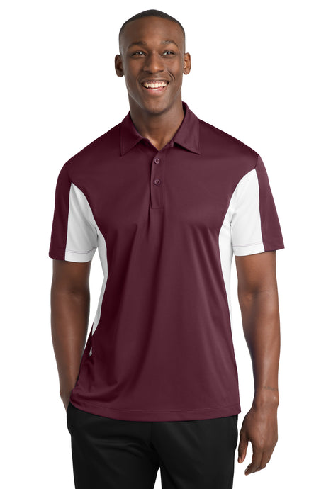 Sport-Tek Men's   Side Blocked Micropique Sport-Wick   Polo