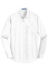 Port Authority Men's   Tall SuperPro   Twill Shirt-3