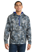 Sport-Tek Men's   Sport-Wick   Mineral Freeze Fleece Hooded Pullover