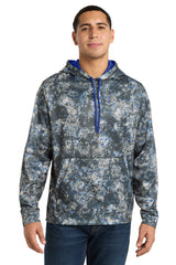 Sport-Tek Men's   Sport-Wick   Mineral Freeze Fleece Hooded Pullover