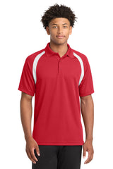Sport-Tek Men's   Dry Zone   Colorblock Raglan Polo