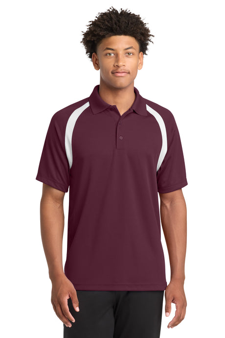 Sport-Tek Men's   Dry Zone   Colorblock Raglan Polo