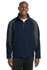 Sport-Tek Men's   Colorblock Soft Shell Jacket