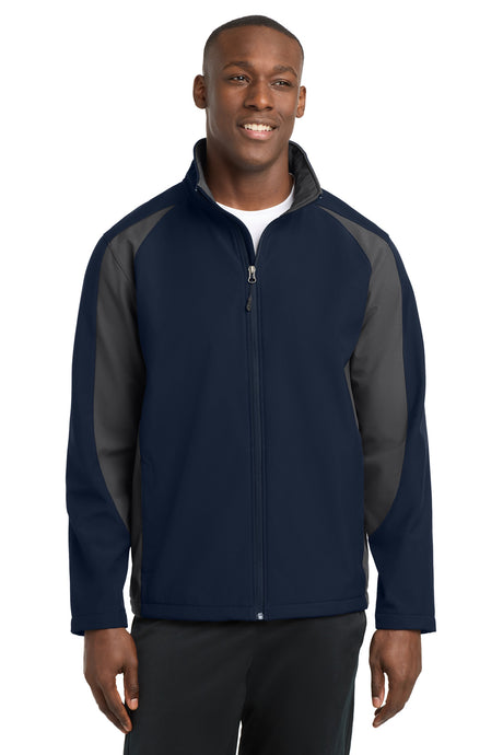 Sport-Tek Men's   Colorblock Soft Shell Jacket