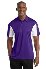 Sport-Tek Men's   Side Blocked Micropique Sport-Wick   Polo