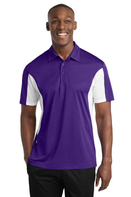 Sport-Tek Men's   Side Blocked Micropique Sport-Wick   Polo