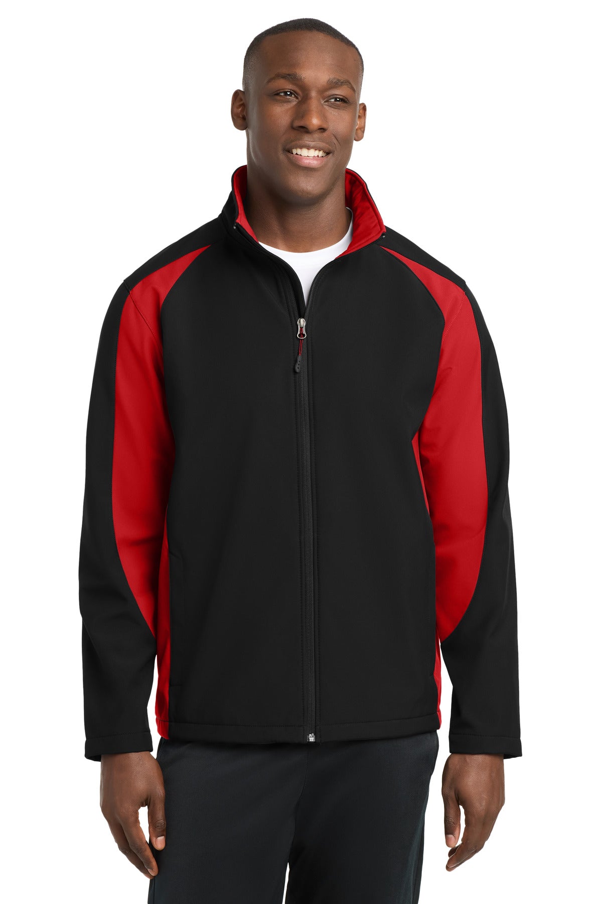 Sport-Tek Men's   Colorblock Soft Shell Jacket