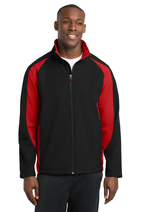 Sport-Tek Men's   Colorblock Soft Shell Jacket