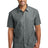 District  Made   Men's Short Sleeve Washed Woven Shirt
