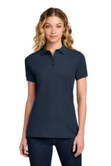 Port & Co Women's   Core Blend Pique Polo