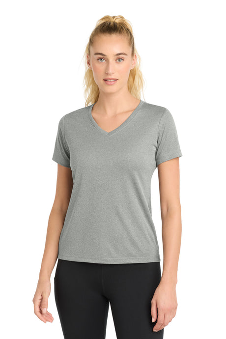 Sport-Tek Women's   PosiCharge   RacerMesh   V-Neck Tee