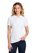Port & Co Women's   Core Blend Pique Polo