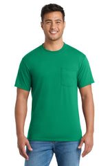 Port & Co Men's   Core Blend Pocket Tee