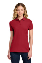 Port & Co Women's   Core Blend Pique Polo