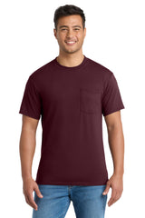 Port & Co Men's   Core Blend Pocket Tee