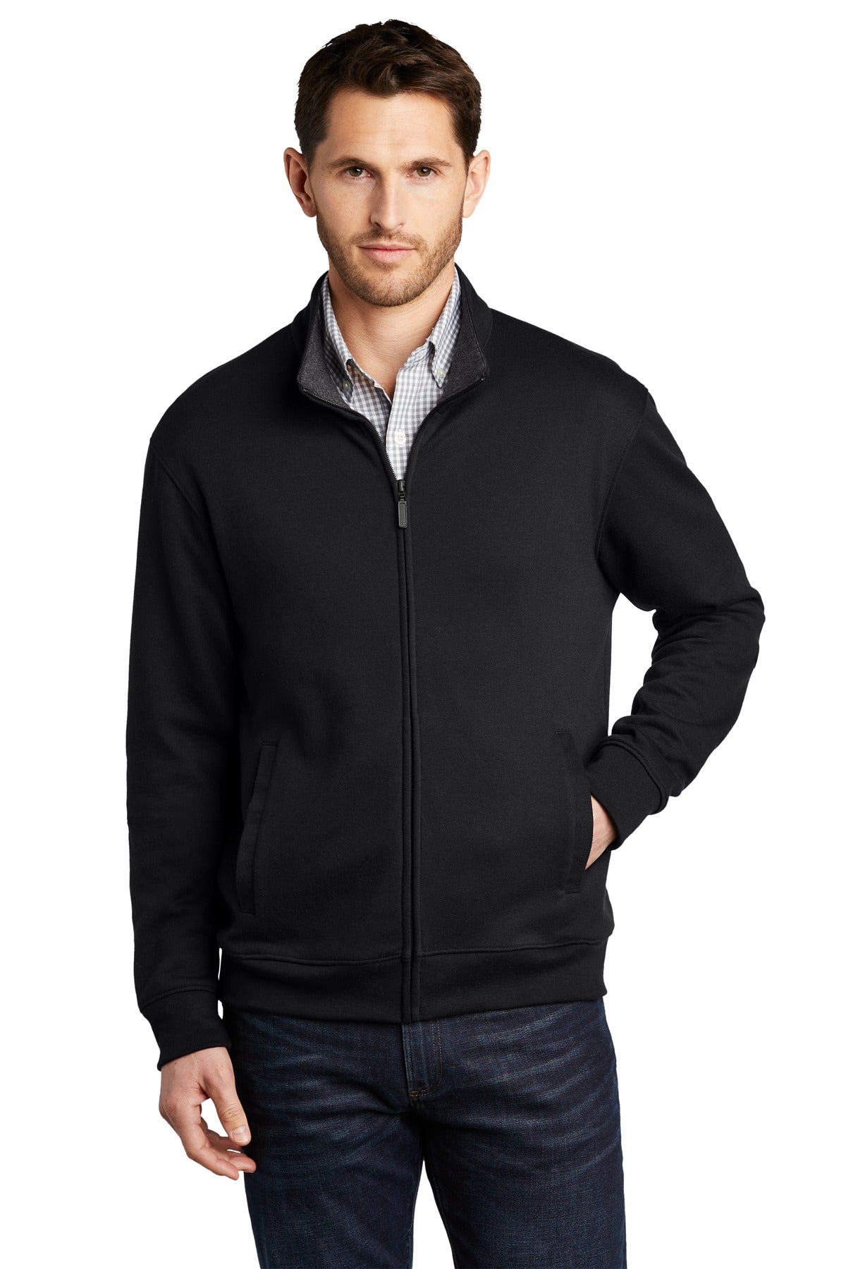 Port Authority Men's    Interlock Full-Zip