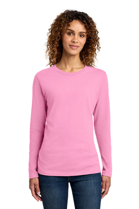 Port & Co Women's   Long Sleeve Core Cotton Tee