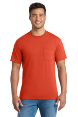 Port & Co Men's   Core Blend Pocket Tee