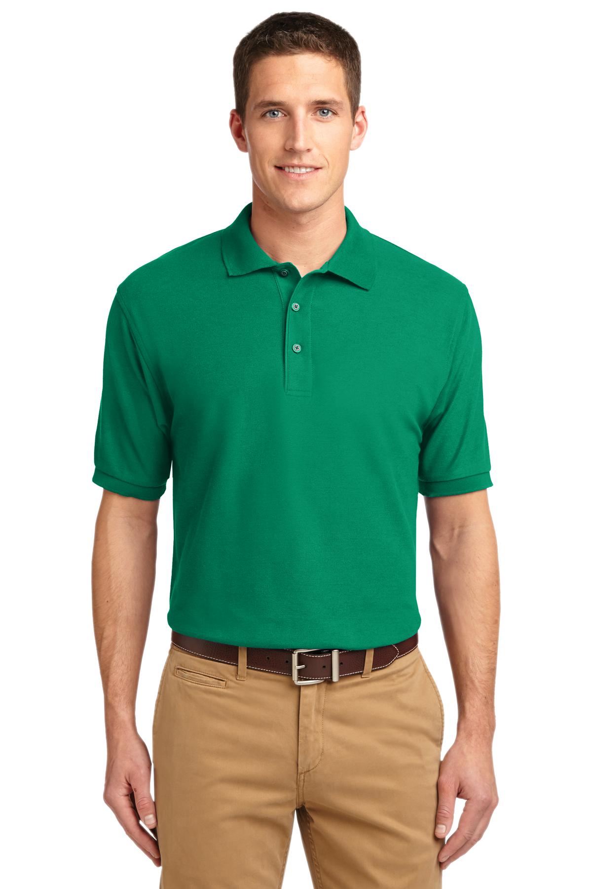 Port Authority Men's   Tall Silk Touch Polo-1