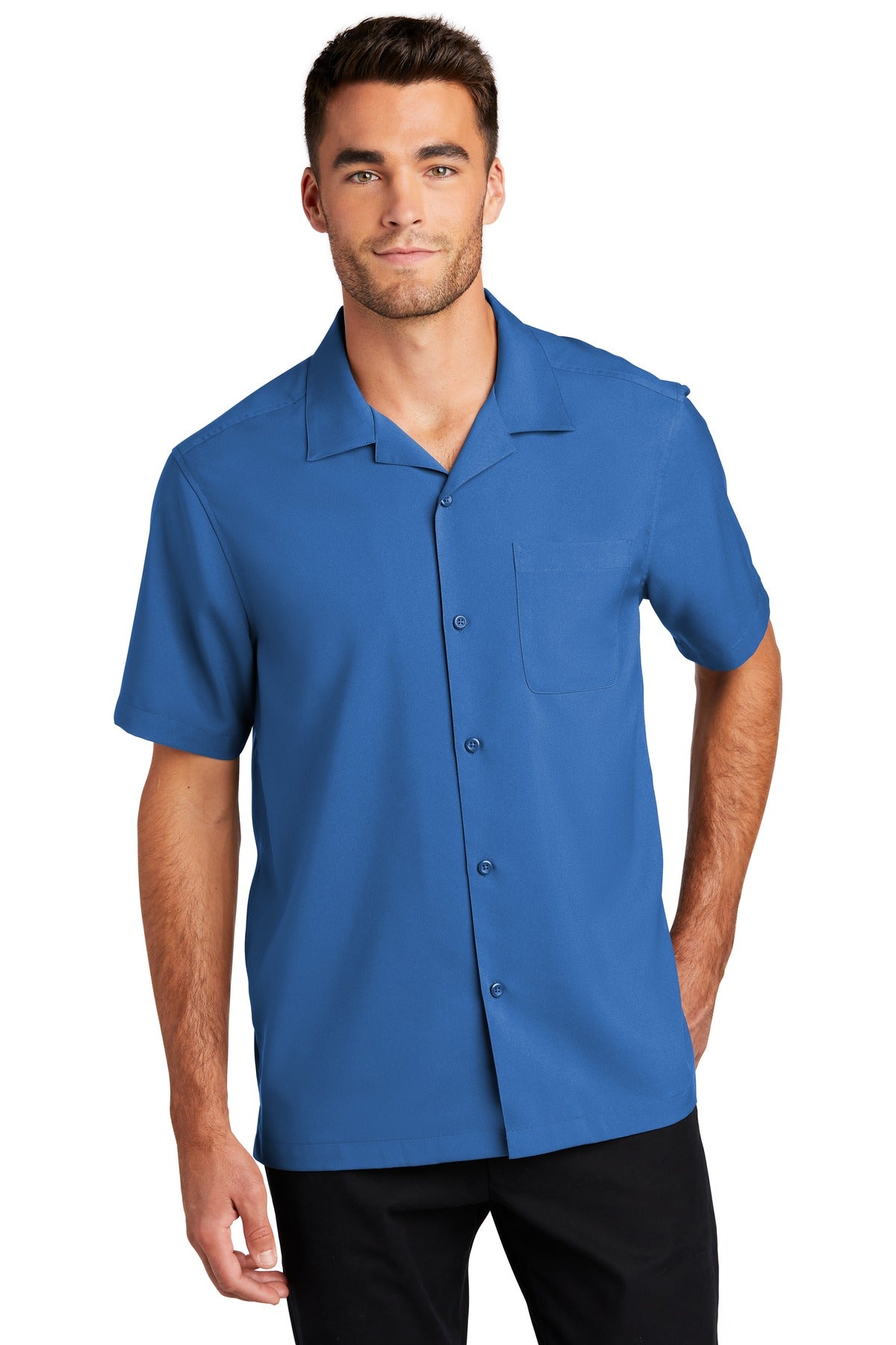 Port Authority Men's    Short Sleeve Performance Staff Shirt W400