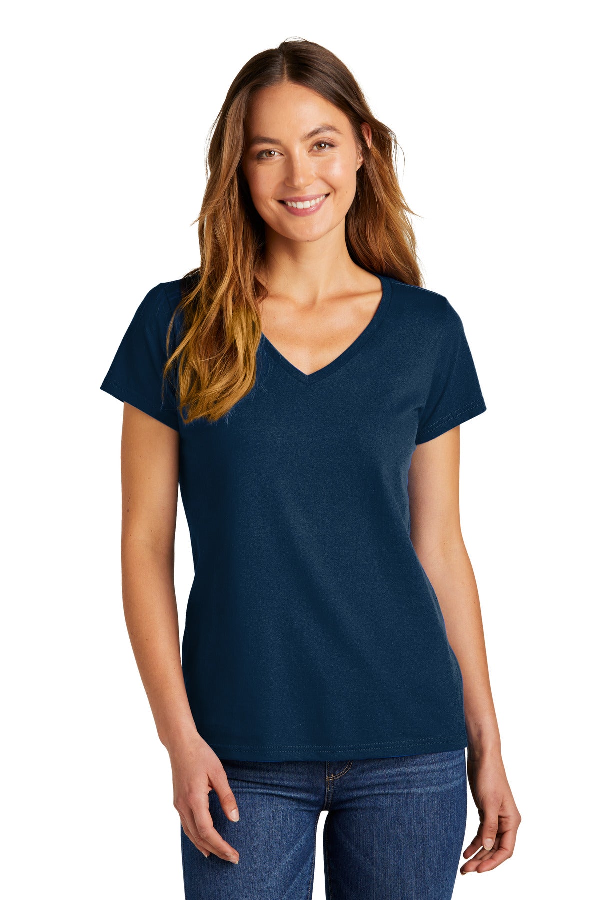District Women's   The Concert Tee   V-Neck DT5002