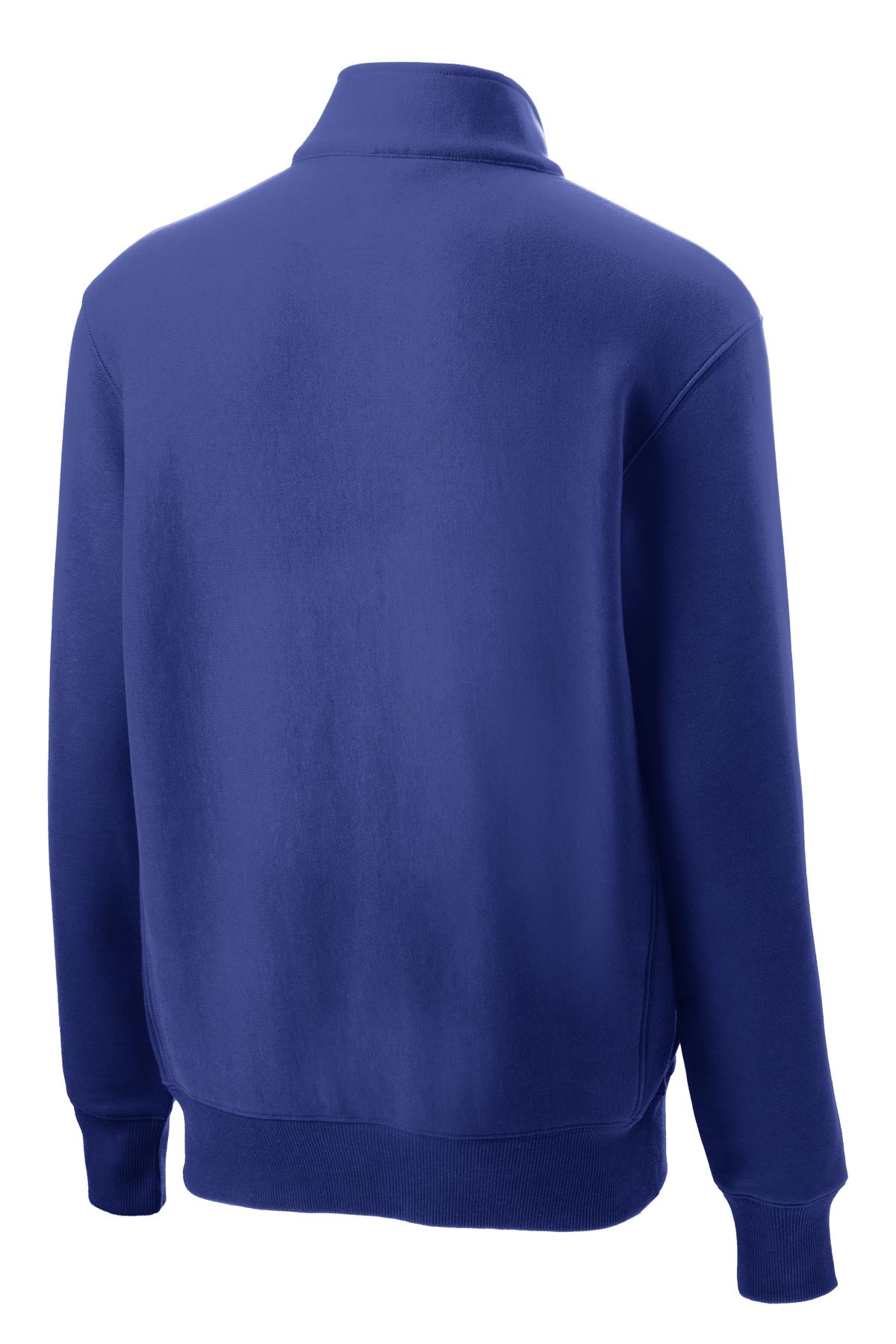 Sport-Tek Men's   Super Heavyweight 1/4-Zip Pullover Sweatshirt-4