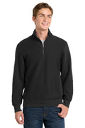 Sport-Tek Men's   Super Heavyweight 1/4-Zip Pullover Sweatshirt