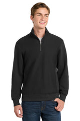 Sport-Tek Men's   Super Heavyweight 1/4-Zip Pullover Sweatshirt