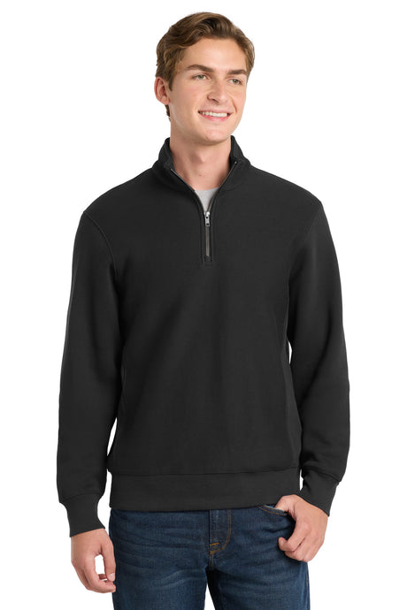 Sport-Tek Men's   Super Heavyweight 1/4-Zip Pullover Sweatshirt