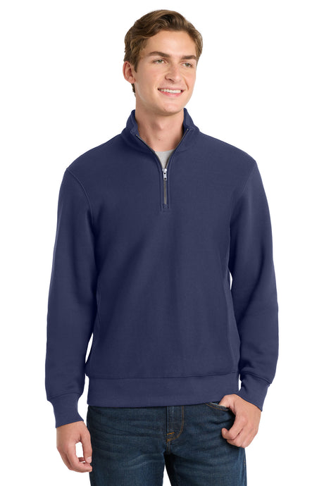 Sport-Tek Men's   Super Heavyweight 1/4-Zip Pullover Sweatshirt