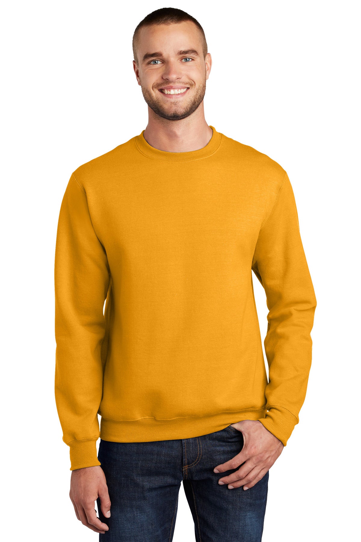 Port & Co Men's   Essential Fleece Crewneck Sweatshirt