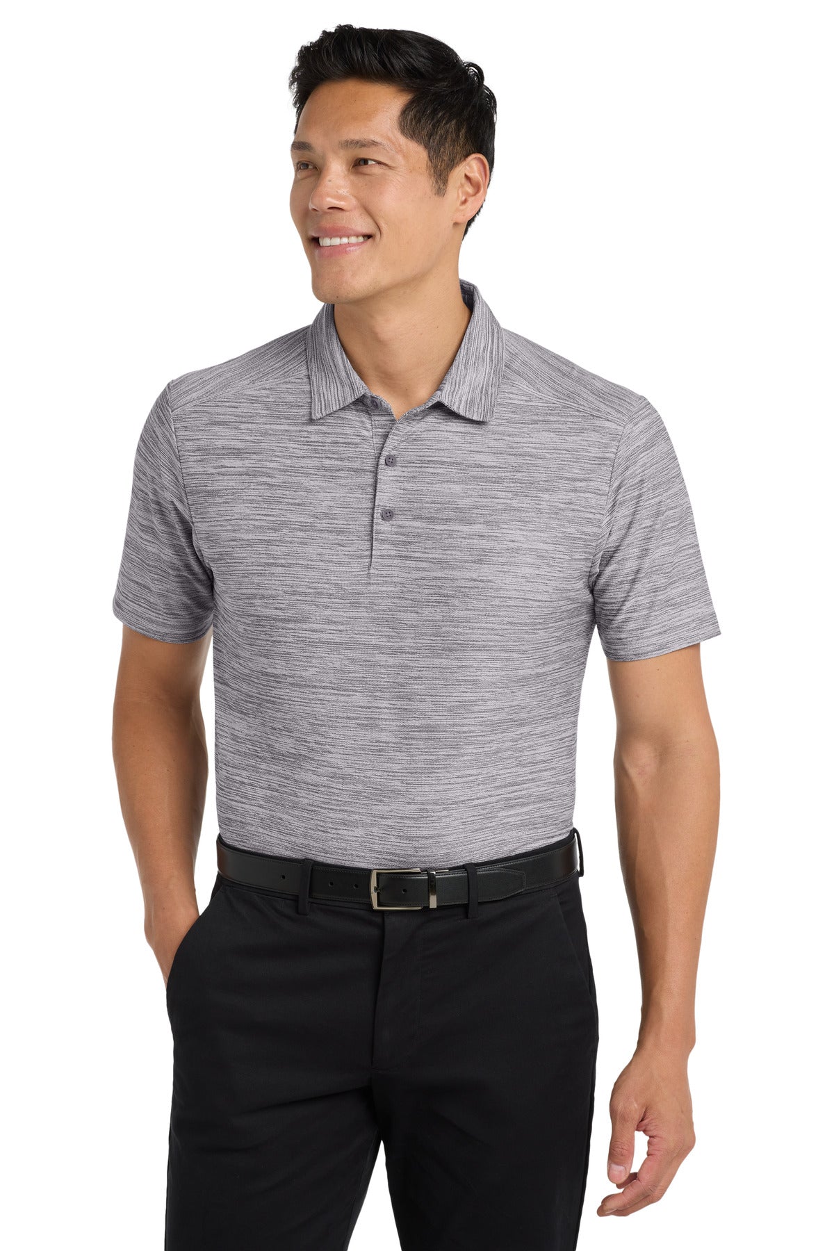 Port Authority Men's    Stretch Heather Polo K583