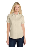 Port Authority Women's   Short Sleeve SuperPro React  Twill Shirt