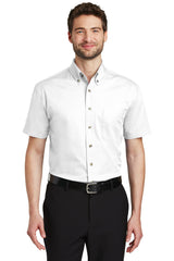 Port Authority Men's   Short Sleeve Twill Shirt
