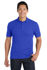 Port Authority Men's   Core Classic Pique Pocket Polo