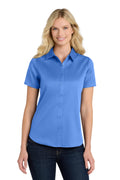 Port Authority Women's   Short Sleeve SuperPro React  Twill Shirt
