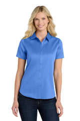 Port Authority Women's   Short Sleeve SuperPro React  Twill Shirt