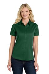 Port Authority Women's   Short Sleeve SuperPro React  Twill Shirt
