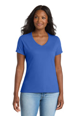 Port & Co Women's   Performance Blend V-Neck Tee