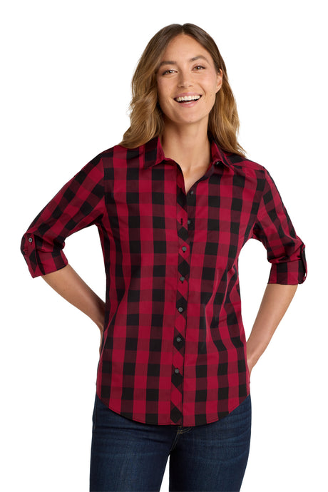 Port Authority Women's   Everyday Plaid Shirt